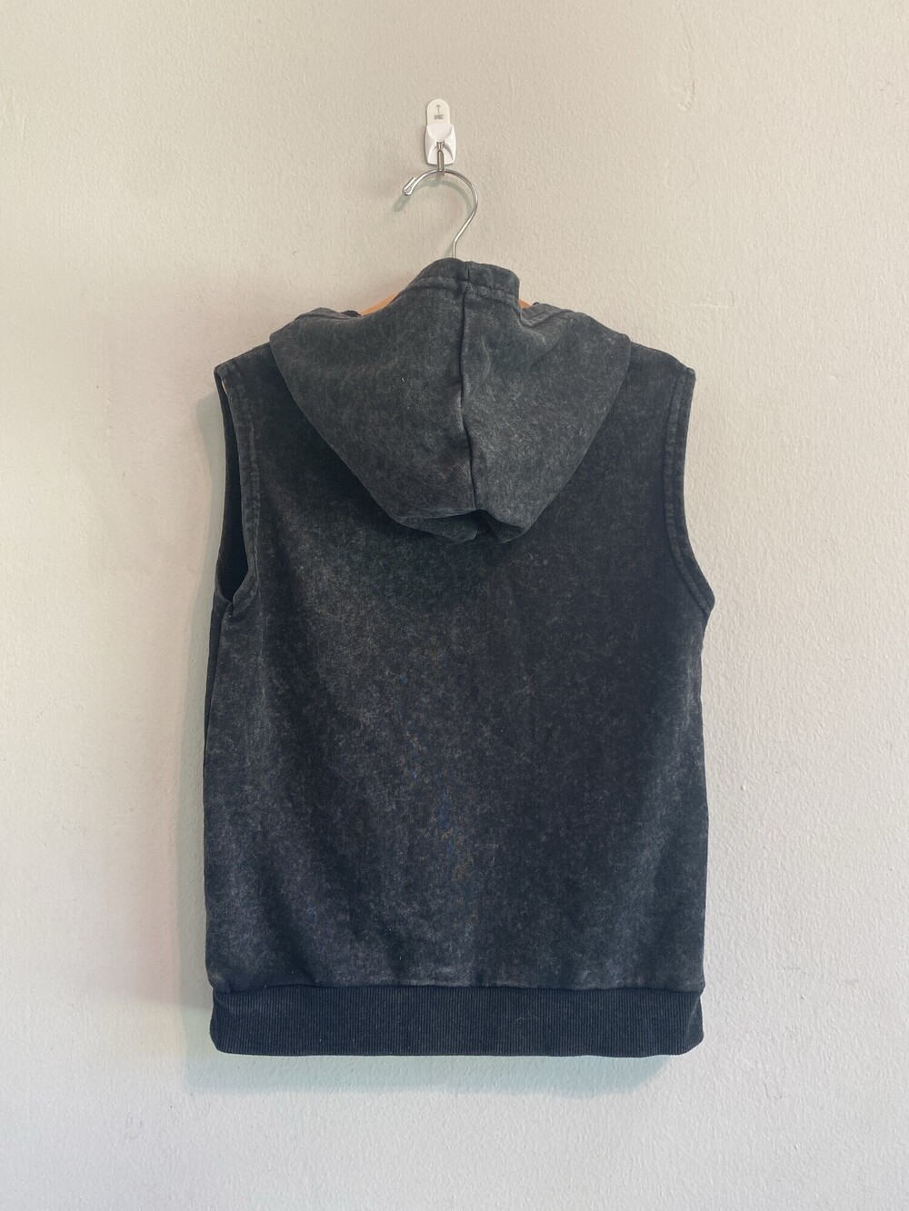 Rare Vintage Style Joshua Tree Acid Wash Sleeveless Hoodie Boys Size 6 - Picture 3 of 5